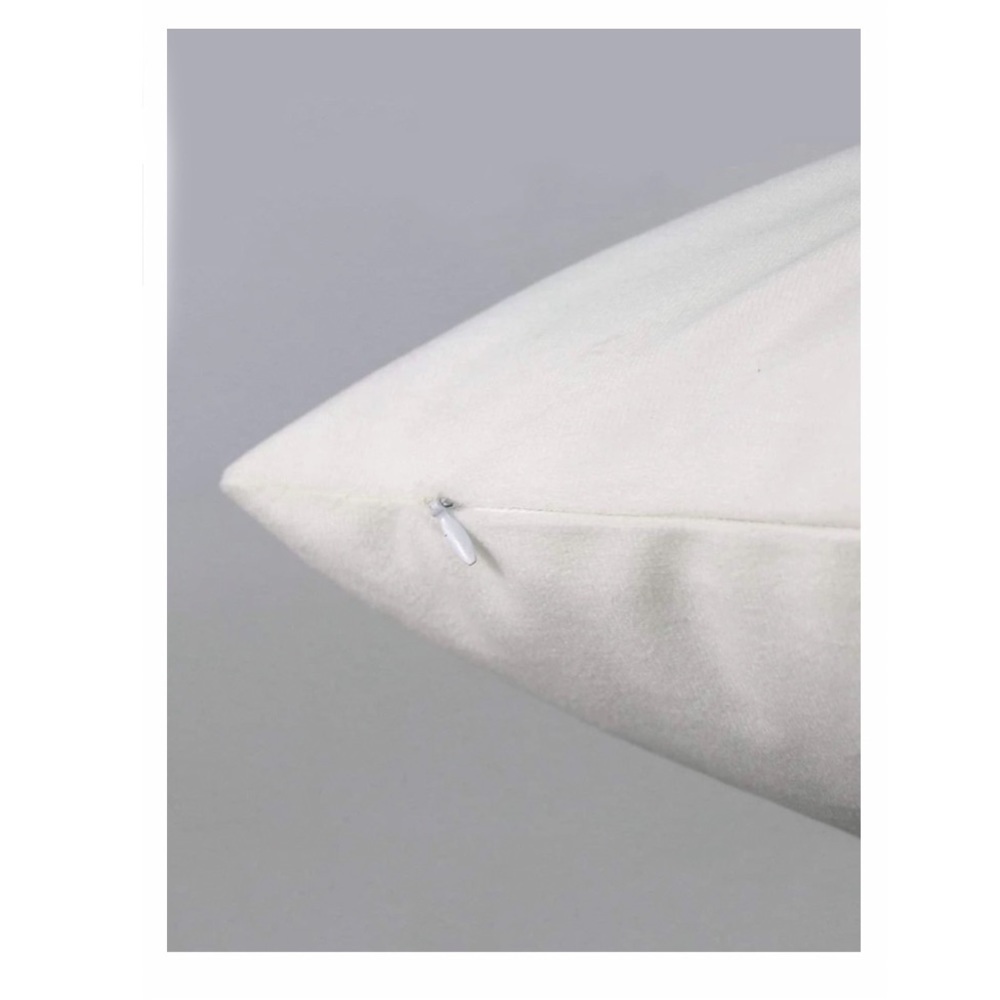 Seasonal Pillow Covers Easter Bunnies Zip Closure 17.7 In Black White Set of 2 - Picture 6 of 13